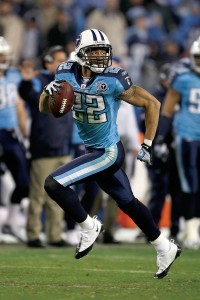 Fuller runs the ball after an interception during a January 2009 AFC Divisional Playoff game.