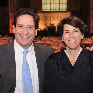 Dean Matthew Diller and Hon. Cathy Seibel '85