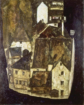 Dead City III by Egon Schiele