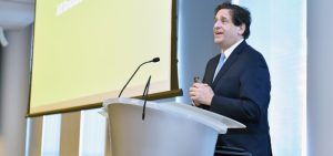 Dean Matthew Diller speaking at NALP's Legal Recruiting Summit in 2020