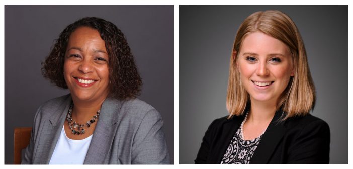 Professor Gemma Solimene and Emily Allen '19