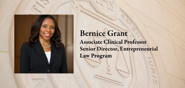 Entrepreneurial Law Clinic Director Bernice Grant Appointed to Fordham Law Faculty