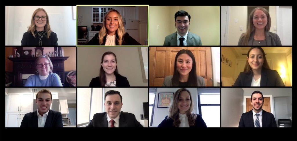 Fordham Law's Dispute Resolution Society's ABA competition team