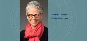 Bloomberg Law: Prof. Jennifer Gordon Explains New Labor Department Proposal