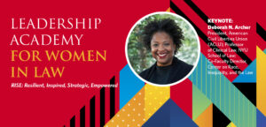 Fordham Law School Launches Leadership Academy for Women in Law