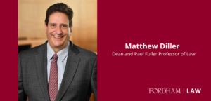 Law.com: Dean Matthew Diller Discusses Addressing Mental Health in Law School
