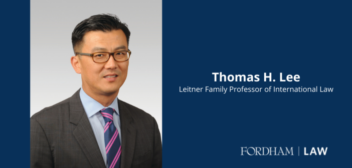 Professor Thomas H. Lee Appointed to the Defense Advisory Committee on Diversity and Inclusion