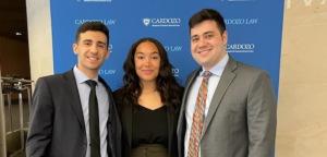 Fordham Law Team Wins Cardozo BMI Entertainment and Media Law Moot Court Competition 