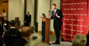 Installation of Joseph Landau, Dean of Fordham Law School