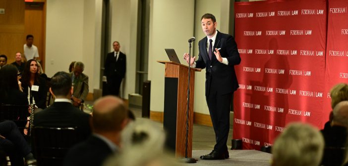 Installation of Joseph Landau, Dean of Fordham Law School