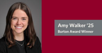 Amy Walker ’25 Wins Burton Award for Legal Writing