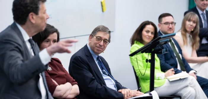 Photo of Prof. Bruce Green at the the Global Network of Centers on the Legal Profession event