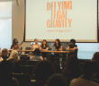 DLG students at a panel discussion